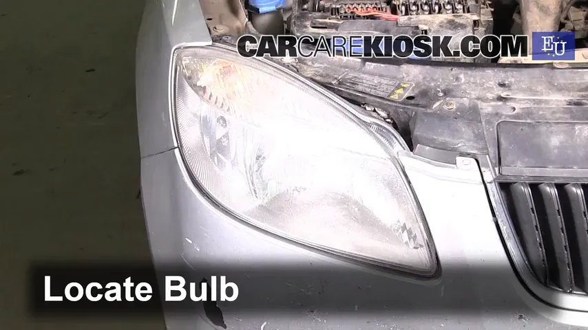 2007 Skoda Roomster HTP 1.2L 3 Cyl. Éclairage Feu clignotant avant (remplacer l'ampoule)